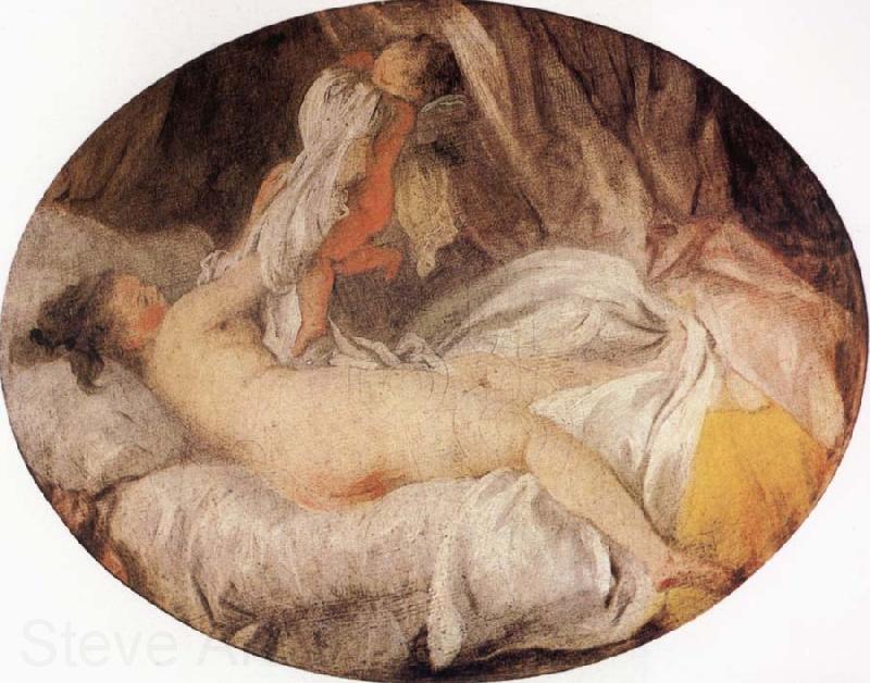 Jean Honore Fragonard The Stolen Shift France oil painting art